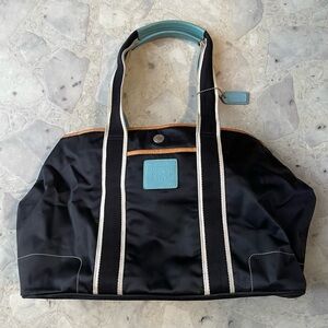 Coach Black and Blue Shoulder Bag